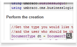 Thorough documentation