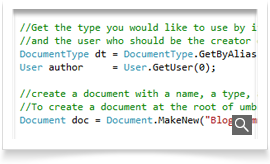 Easy to use API's